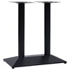 vidaXL Bistrotisch-Gestell Schwarz 70x40x72 cm Gusseisen