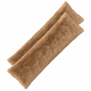 vidaXL Kissen mit Kissen HEERLEN Taupe 40 x 145 cm PV Fleece