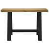 vidaXL Konsolentisch NOAIN A-Form-Beine 120x30x75 cm Massivholz Kiefer
