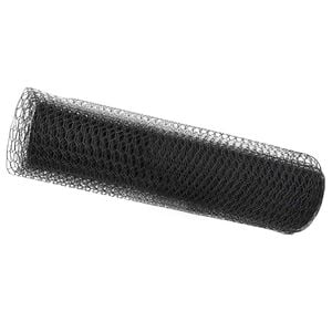 vidaXL Schwei&szlig;gitterzaun 0,4 x 10 m PVC Grau