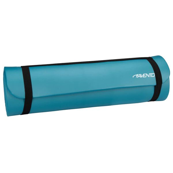 Avento Fitness/Yoga-Matte NBR Schaumstoff Blau
