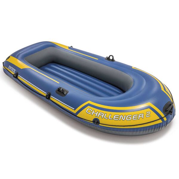 Intex Schlauchboot mit Rudern und Pumpe Challenger 2 68367NP