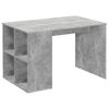 FMD Schreibtisch mit Regal 117&times;73&times;75 cm Betonoptik