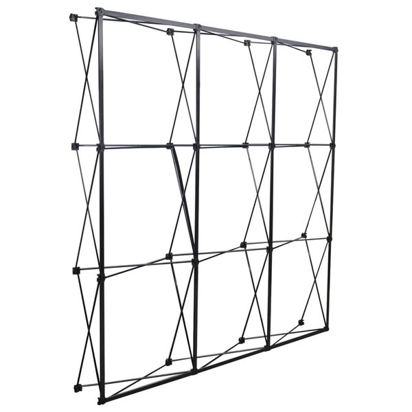 Faltdisplay Faltwand Messerstand mit 3 PVC-Paneelen