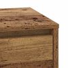vidaXL Nachttisch 2 pcs Altholz 39 x 34,5 x 50 cm Holzwerkstoff