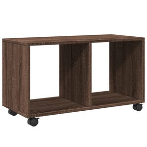 vidaXL Rollschrank Braun Eichen-Optik 72x33x42,5 cm Holzwerkstoff