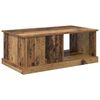 vidaXL Couchtisch mit Schubladen Altholz 90 x 50 x 35 cm Holzwerkstoff