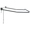 vidaXL Elektrisches Markisenrahmen Anthrazit 3 x 2 m Aluminium