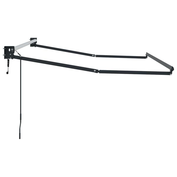 vidaXL Elektrisches Markisenrahmen Anthrazit 3 x 2 m Aluminium