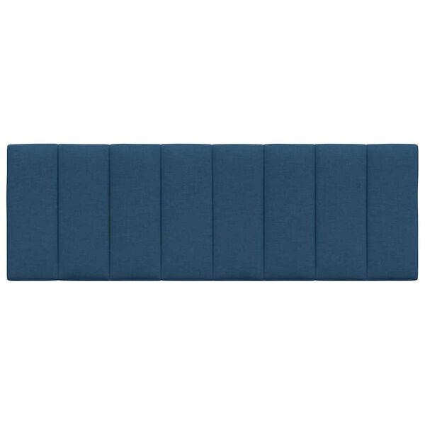 vidaXL Kopfteil-Kissen "Hanko" Blau 120 cm Stoff