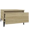 vidaXL Beistelltisch Sonoma-Eiche 50x46x35 cm Holzwerkstoff