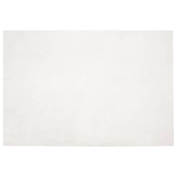 vidaXL Kunstfell Hasen Teppich Olite Creme 120 x 170 cm Polyester