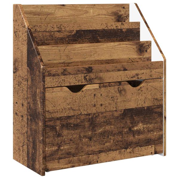 vidaXL Kinderregal Altholz 60 x 29,5 x 69 cm Holzwerkstoff