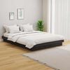 vidaXL Massivholzbett Grau 140x190 cm