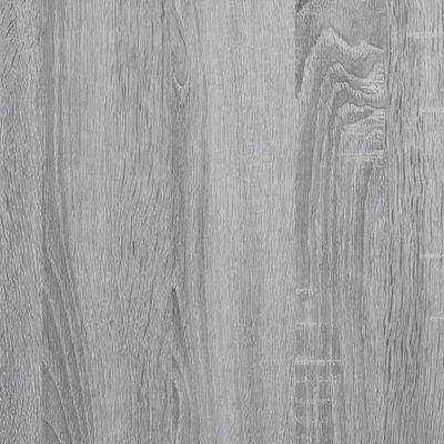vidaXL Bettgestell mit Schubladen Grau Sonoma 90x190 cm Holzwerkstoff