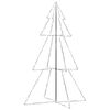 vidaXL Weihnachtsbaum in Kegelform 240 LEDs Indoor Outdoor 118x180 cm