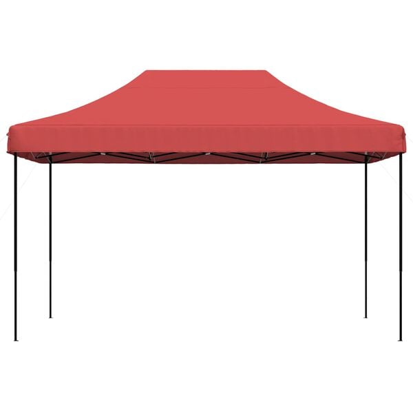 vidaXL Partyzelt Faltbar Pop-Up Burgunderrot 440x292x315 cm