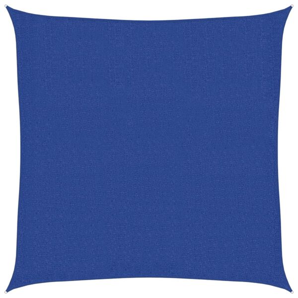 vidaXL Sonnensegel 160 g/m² Blau 2,5x2,5 m HDPE
