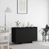 vidaXL Sideboard Schwarz 120 x 41 x 75 cm Holzwerkstoff