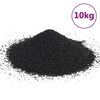 vidaXL Aquariensand 10 kg Schwarz 0,2-2 mm