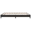vidaXL Boxspringbett ohne Matratze Schwarz 180x210 cm Samt
