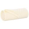 vidaXL &Uuml;berwurfdecke Creme 270 x 240 cm Fleece