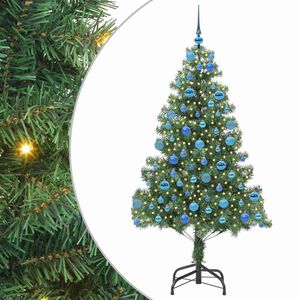 vidaXL Weihnachtsbaum Gr&uuml;n 180 cm PVC