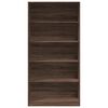 vidaXL Kleiderschrank Braun Eiche-Optik 100x50x200 cm Holzwerkstoff