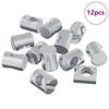 vidaXL Zylindermuttern 12 pcs M6 x 13 mm (Gewindedurchmesser x H)