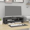 vidaXL Monitorst&auml;nder Grau (52-101)x22x14 cm Massivholz Kiefer