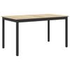 vidaXL Esstische 140 x 80 x 75 cm METALL