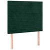 vidaXL Bettgestell ohne Matratze Dunkelgr&uuml;n 120x190 cm Samt