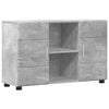 vidaXL Sideboard FLORIN 88,5 x 30,5 x 55,5 cm Beton Grau Holzwerkstoff