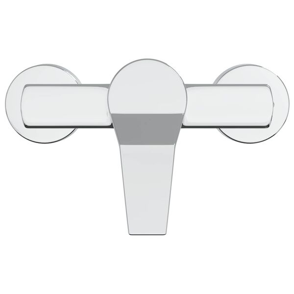 vidaXL Duschmischer Chrom G 1 / 2 Zoll Messing