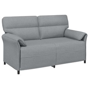 vidaXL Sofa 100% Polyester, Metallrahmen, MDF, Sperrholz