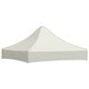 vidaXL Partyzelt-Dach 2x2 m Creme 270 g/m&sup2;