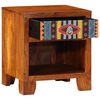 vidaXL Nachttisch 2 Stk. 40x35x45 cm Massivholz Akazie