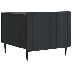 vidaXL Couchtisch mit Schubladen Schwarz 49 x 50 x 42 cm Holzwerkstoff
