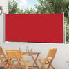 vidaXL Ausziehbare Seitenmarkise 120x300 cm Rot
