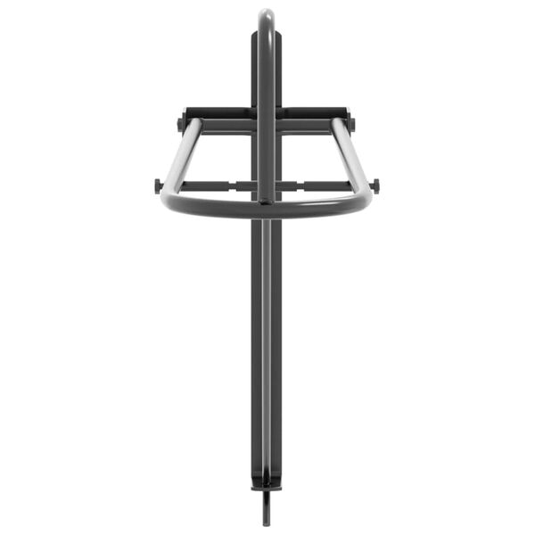 vidaXL Sattelhalter Klappbar Wandmontage Schwarz Eisen
