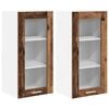 vidaXL H&auml;ngeschrank 2 pcs Altholz 40 x 31 x 80 cm Holzwerkstoff