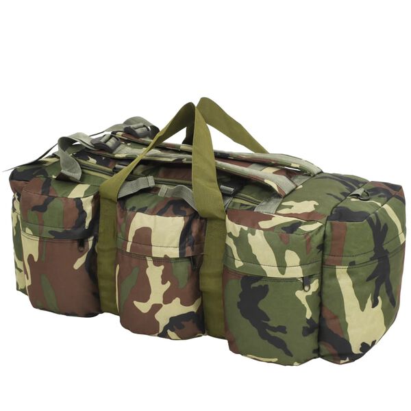 vidaXL 3-in-1 Seesack Armee-Stil 45 L Camouflage