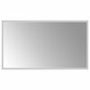 vidaXL LED-Badezimmerspiegel Transparent 70 x 40 cm Geh&auml;rtetes Glas