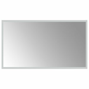 vidaXL LED-Badezimmerspiegel Transparent 70 x 40 cm Geh&auml;rtetes Glas