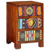 vidaXL Nachttisch 40x40x60 cm Massivholz Akazie