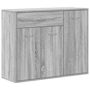 vidaXL Sideboard Grau Sonoma 88x30x70 cm Holzwerkstoff