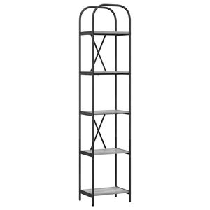 vidaXL B&uuml;cherregal 5 Ebenen 40 x 30 x 183 cm Holzwerkstoff