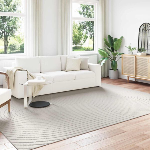 vidaXL Bereichsteppiche Rechtwinklig Creme 340 x 240 cm