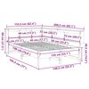 vidaXL Massivholzbett mit Regal ohne Matratze 135x190 cm Kiefernholz