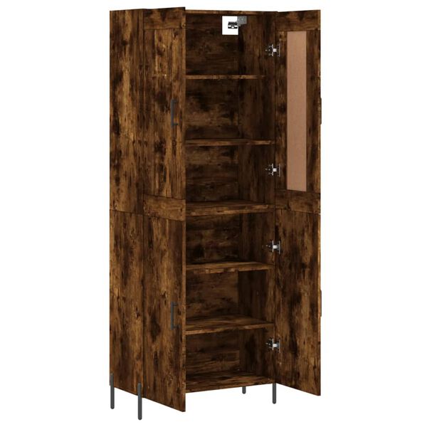 vidaXL Highboard R&auml;uchereiche 69,5x34x180 cm Holzwerkstoff